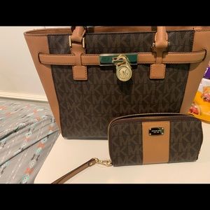 MK wallet and purse